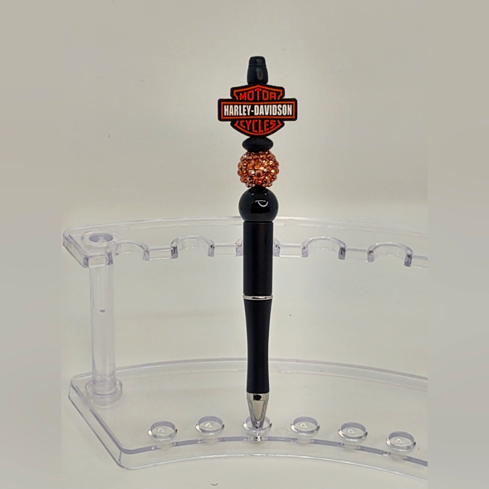 Motorcycle Beaded Pen